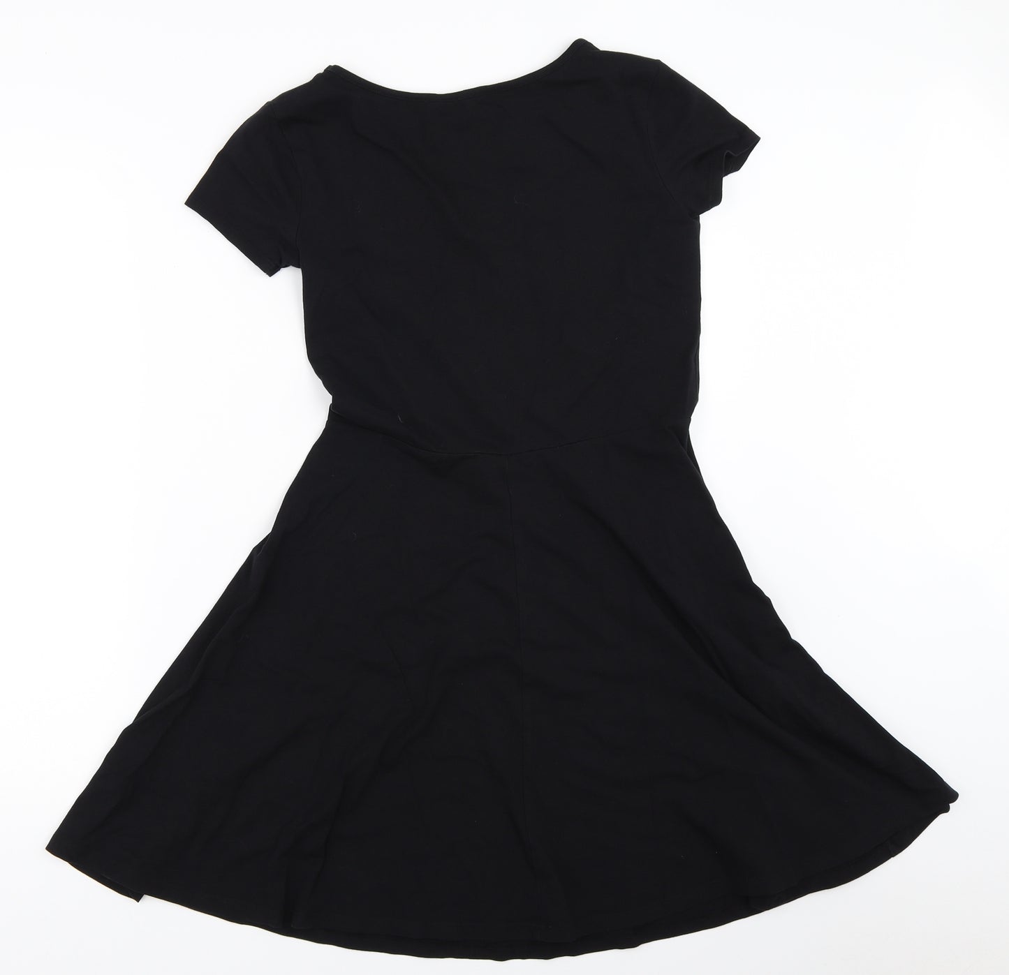 New Look Womens Black   Skater Dress  Size 12