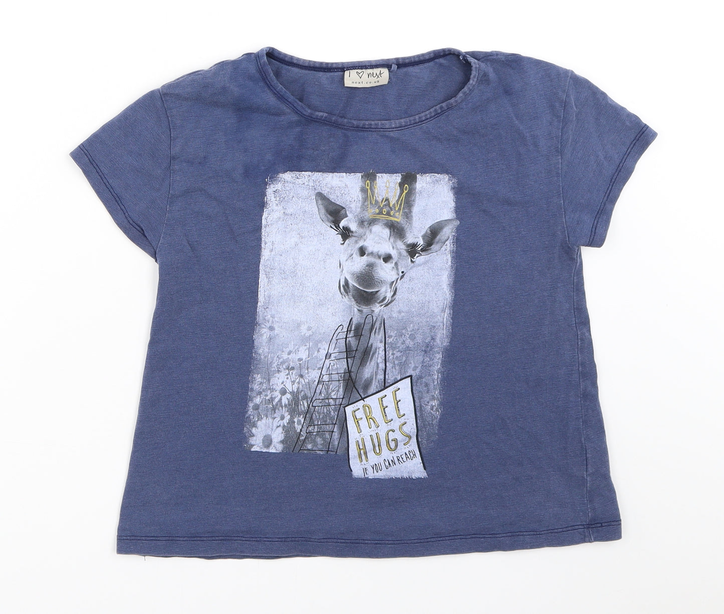 NEXT Girls Blue   Basic T-Shirt Size 9 Years