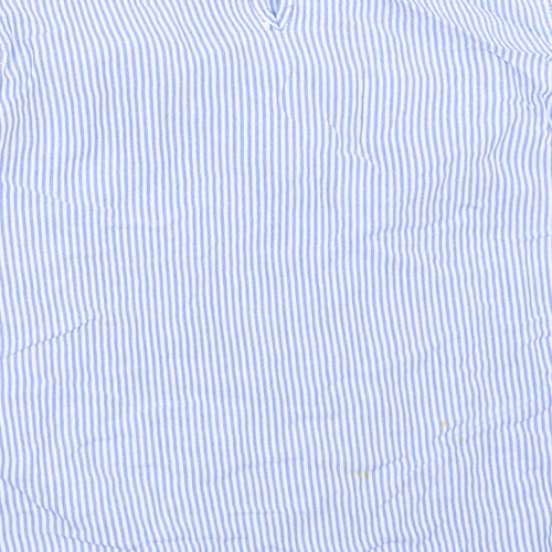 H&M Girls Blue Striped  Basic Blouse Size 14 Years