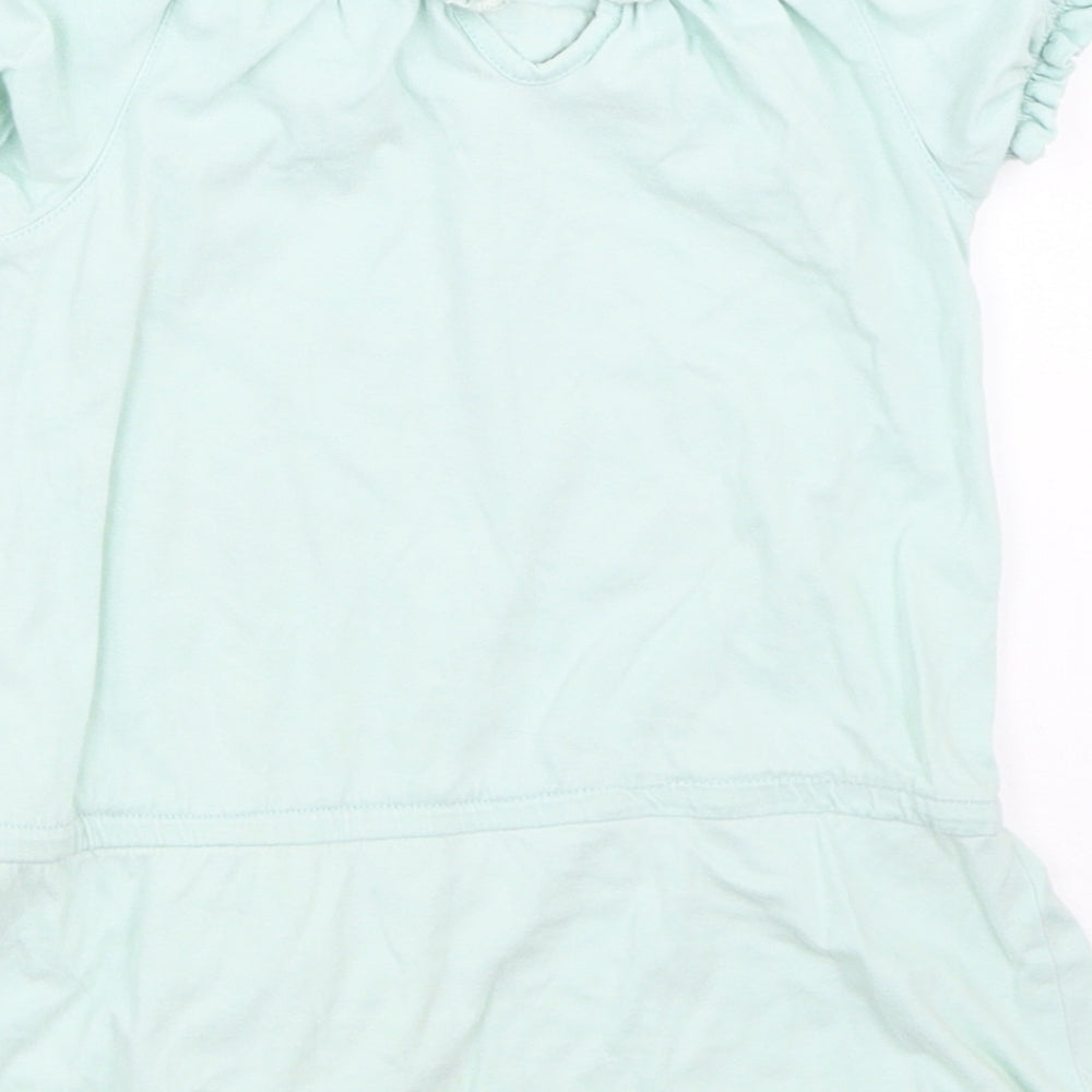 Uttam Kids Girls Blue   Basic T-Shirt Size 4-5 Years