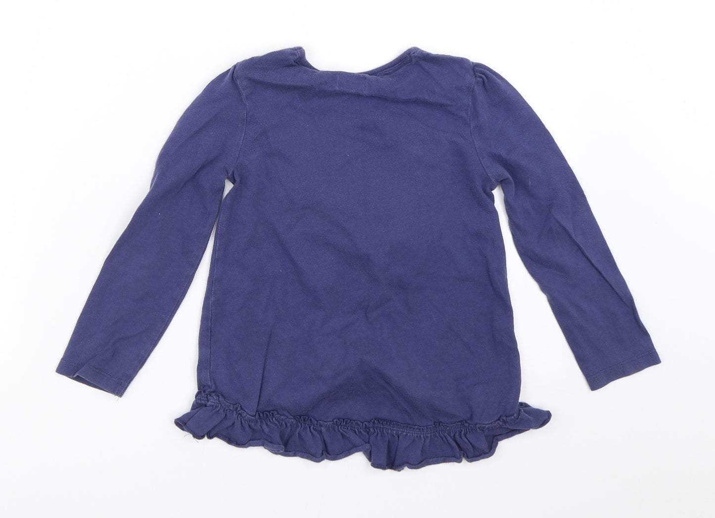 F&F Girls Blue   Basic T-Shirt Size 3-4 Years