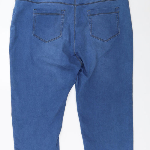 365 Denim Womens Blue   Cropped Jeans Size 18 L20 in