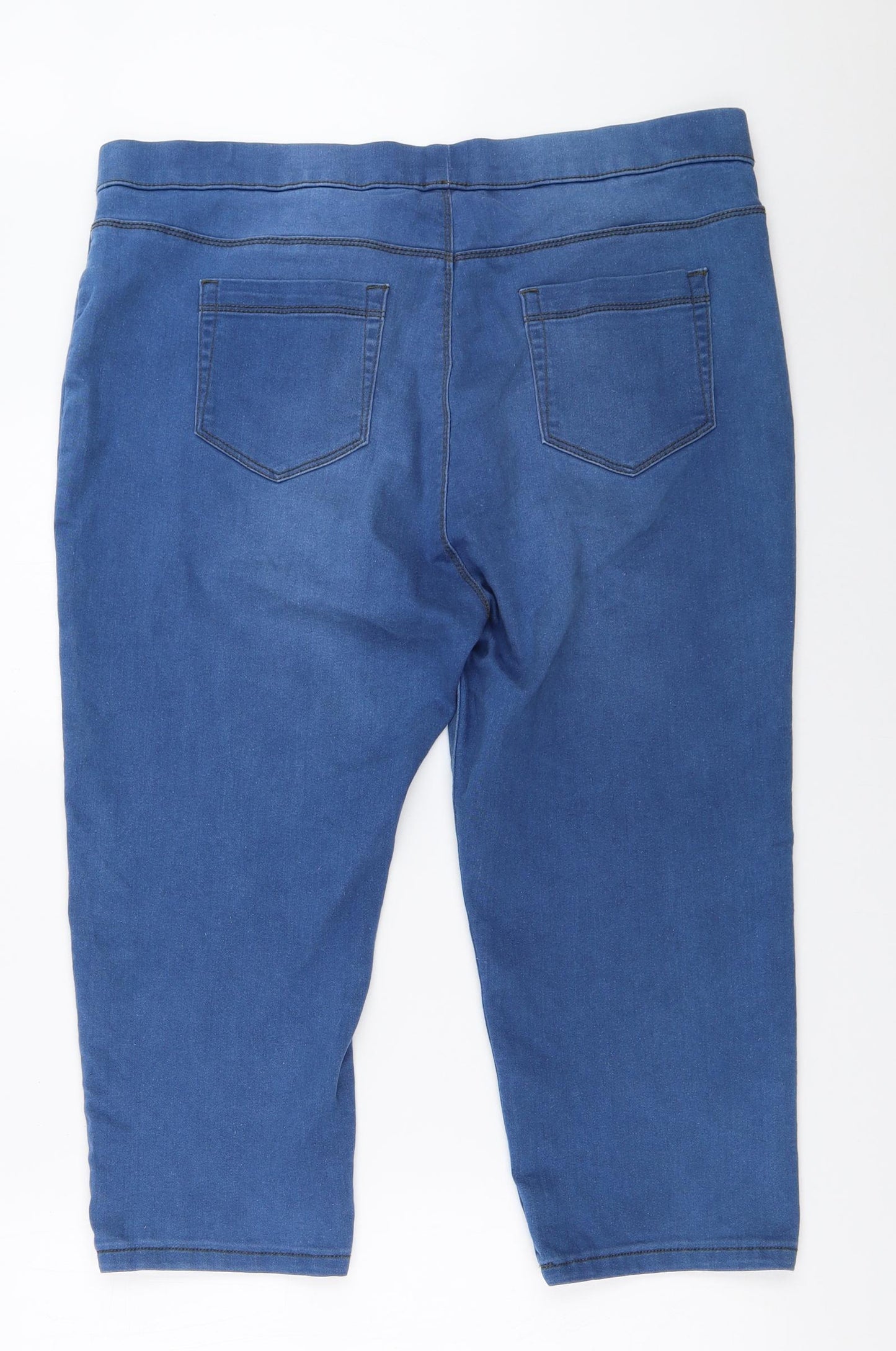 365 Denim Womens Blue   Cropped Jeans Size 18 L20 in
