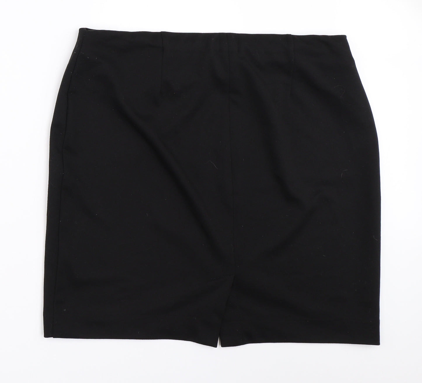 DASH Womens Black   Straight & Pencil Skirt Size XL
