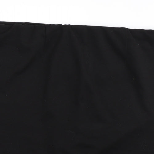 DASH Womens Black   Straight & Pencil Skirt Size XL