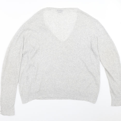Zara Womens Grey   Pullover Jumper Size M