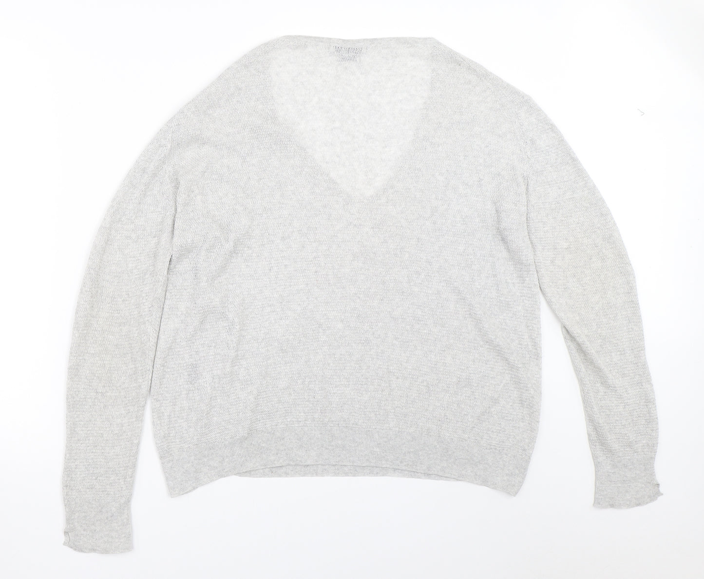 Zara Womens Grey   Pullover Jumper Size M