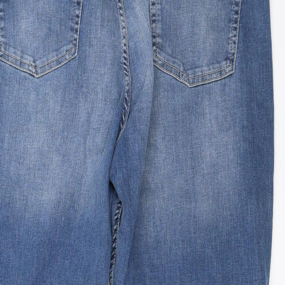 Principles Womens Blue  Denim Cropped Jeans Size 18 L22.5 in