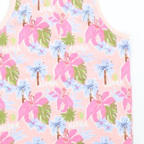 Marks and Spencer Girls Pink   Basic Tank Size 9-10 Years