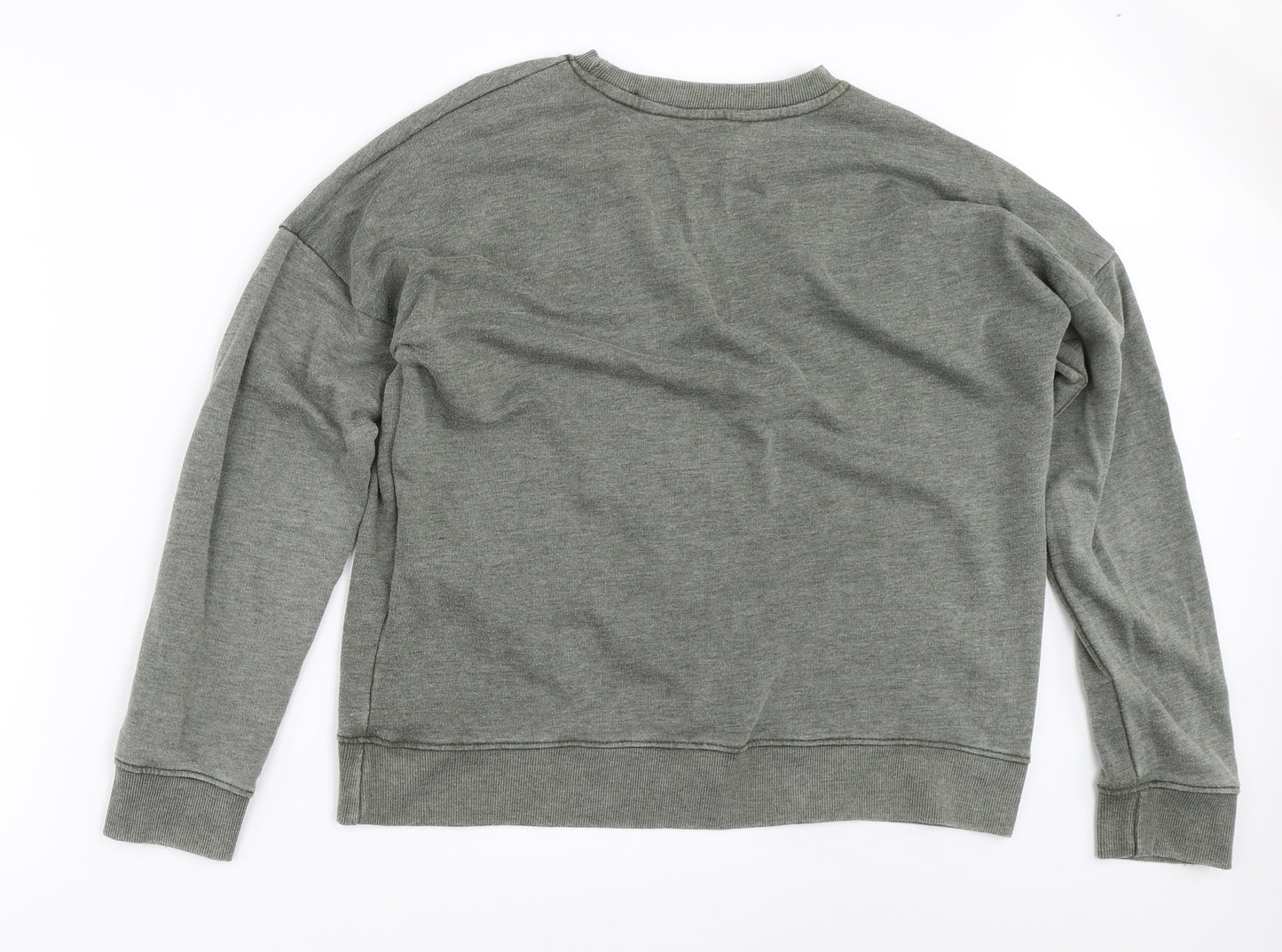 New Look Womens Green   Pullover Sweatshirt Size 14