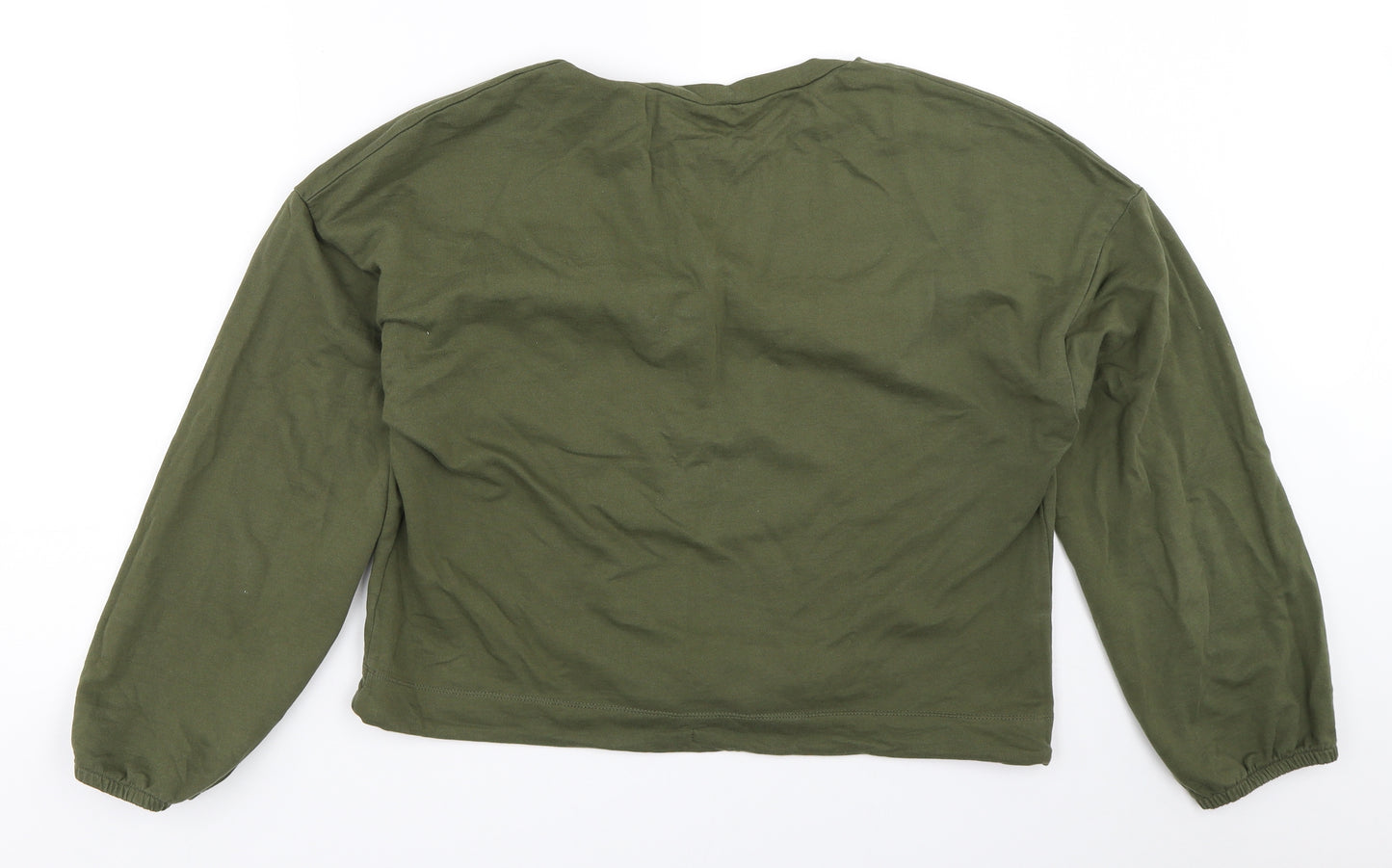 Pep&Co Womens Green   Pullover Sweatshirt Size 14