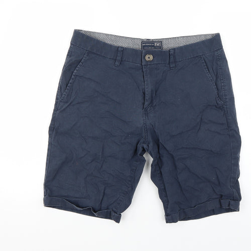 F&F Mens Blue   Chino Shorts Size 34