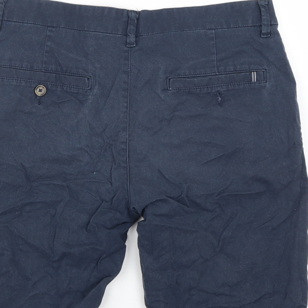 F&F Mens Blue   Chino Shorts Size 34