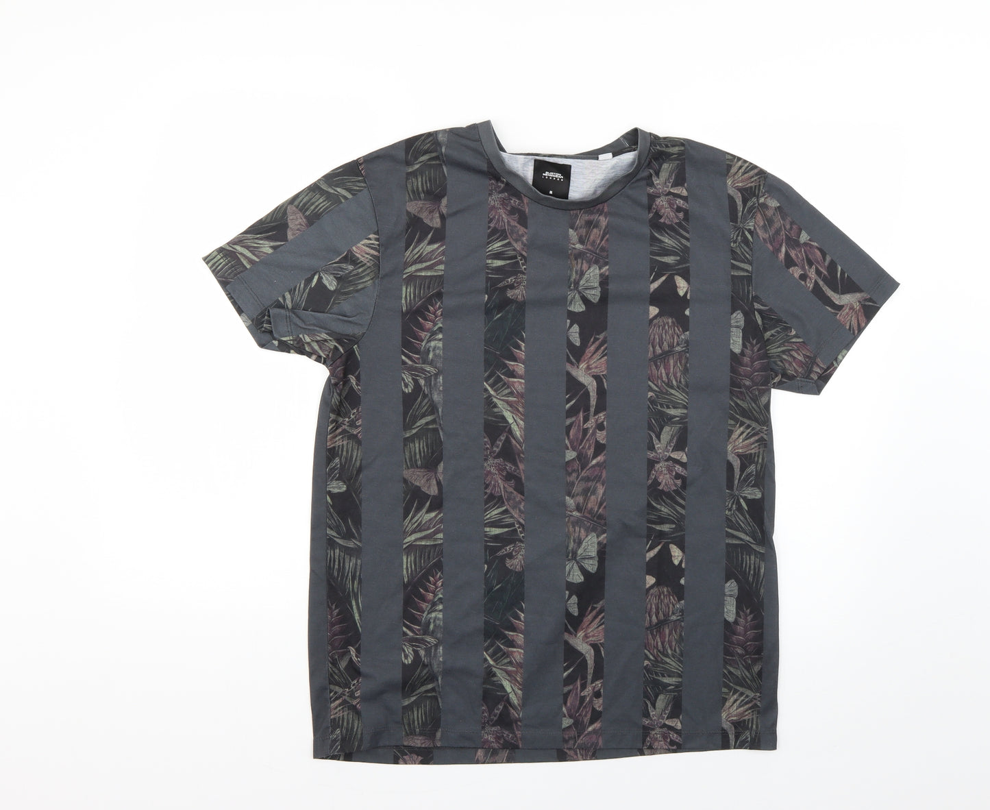 Burton Mens Multicoloured Floral   T-Shirt Size M