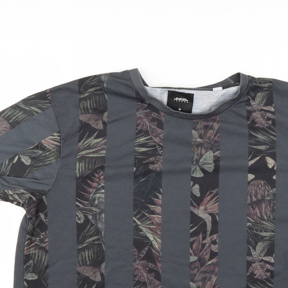 Burton Mens Multicoloured Floral   T-Shirt Size M