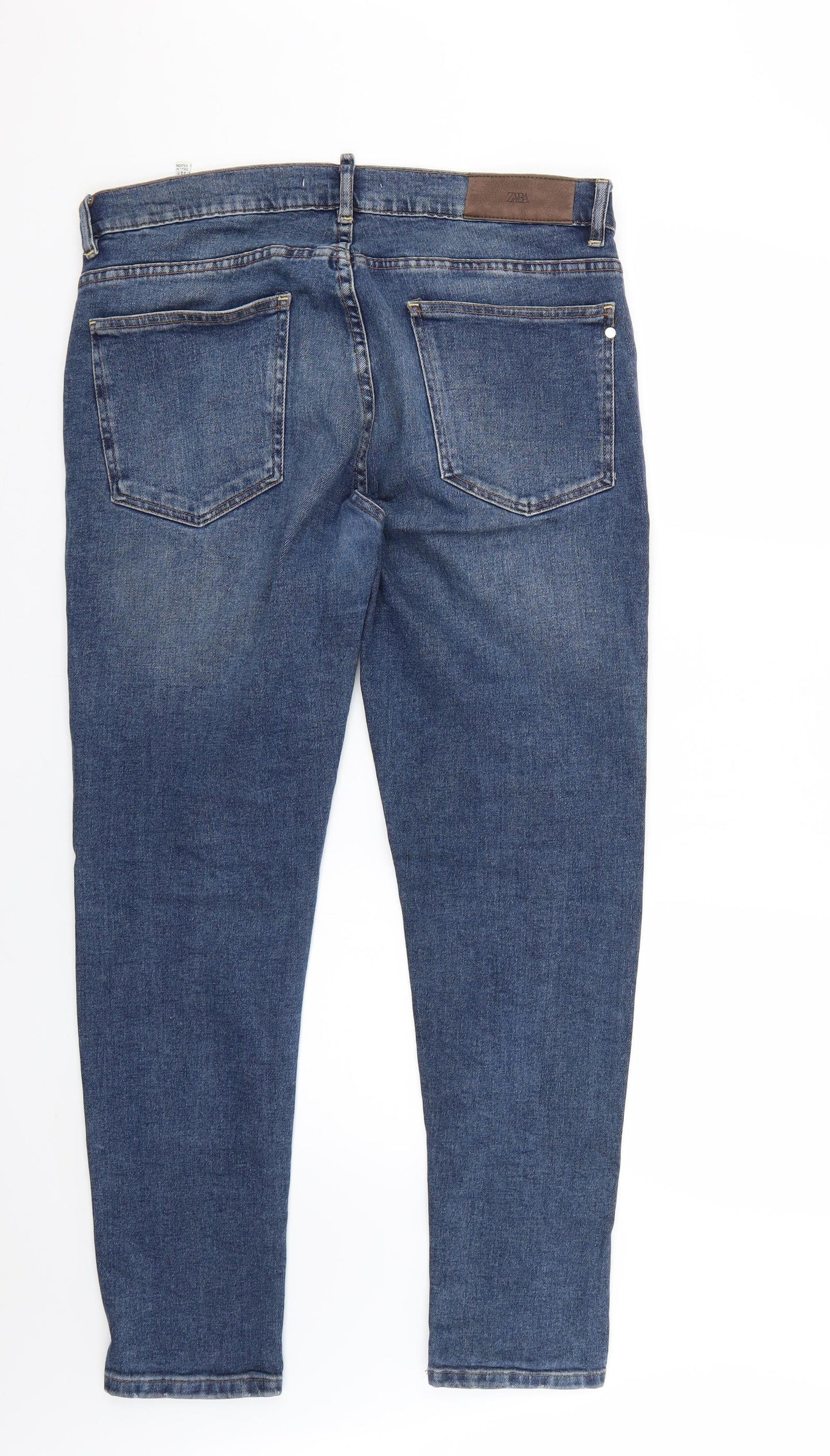 Zara Mens Blue   Straight Jeans Size 34 L28 in