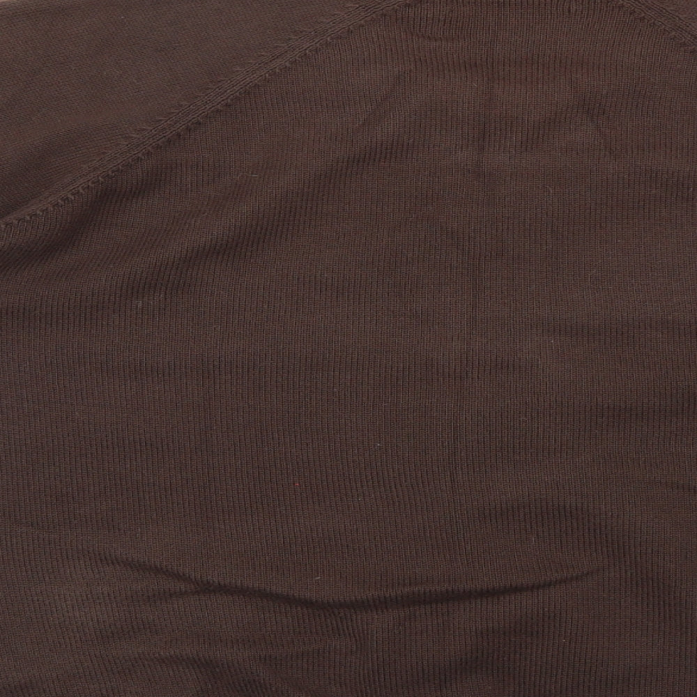 Marks and Spencer Boys Brown   Pullover Jumper Size 13-14 Years