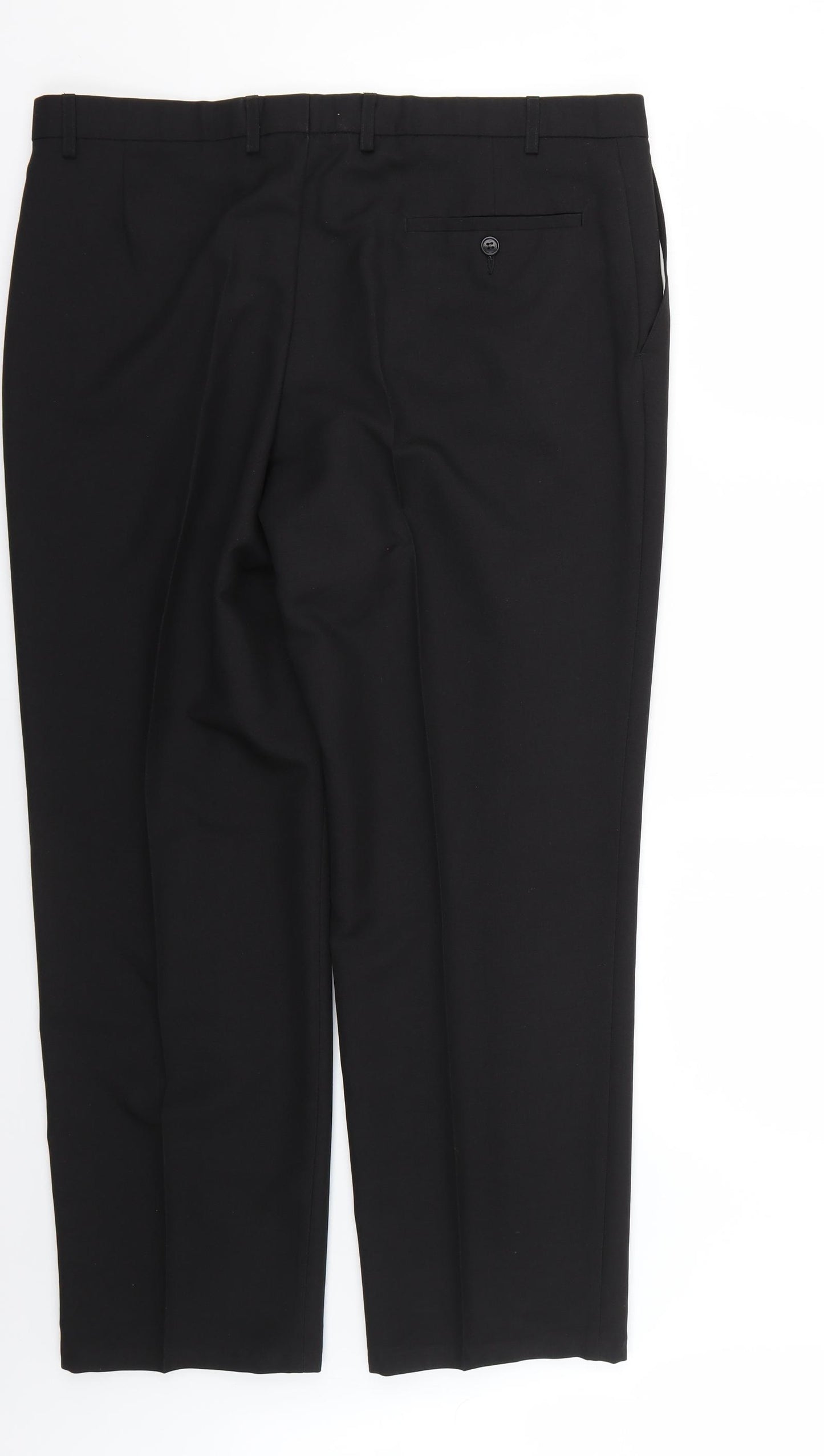 Marks and Spencer Mens Black   Trousers  Size 38 L28 in