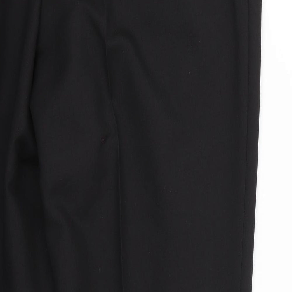 Marks and Spencer Mens Black   Trousers  Size 38 L28 in