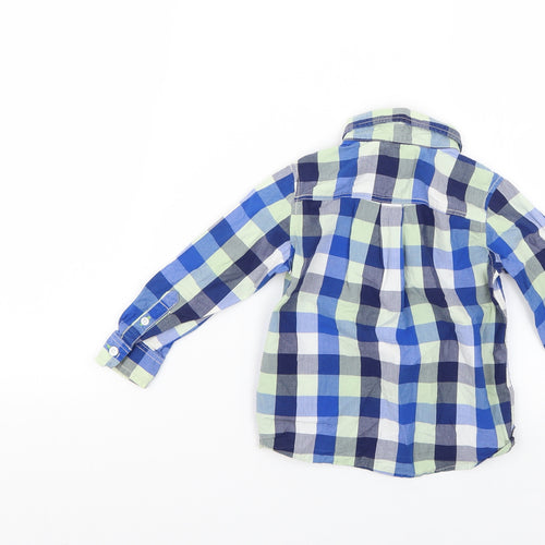 H&M Baby Multicoloured Check  Basic Button-Up Size 12-18 Months