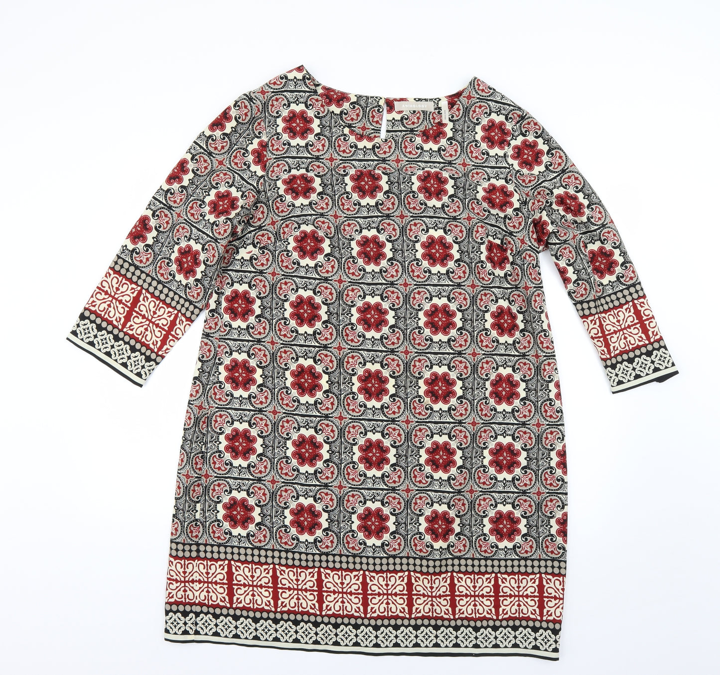 Anthology Womens Multicoloured Geometric  Shirt Dress  Size 16