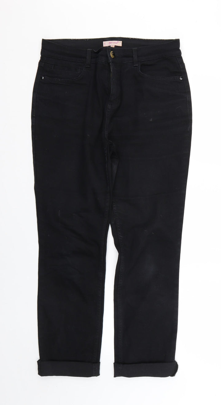 Per Una Womens Black Skinny Jeans Size 12 L26 in