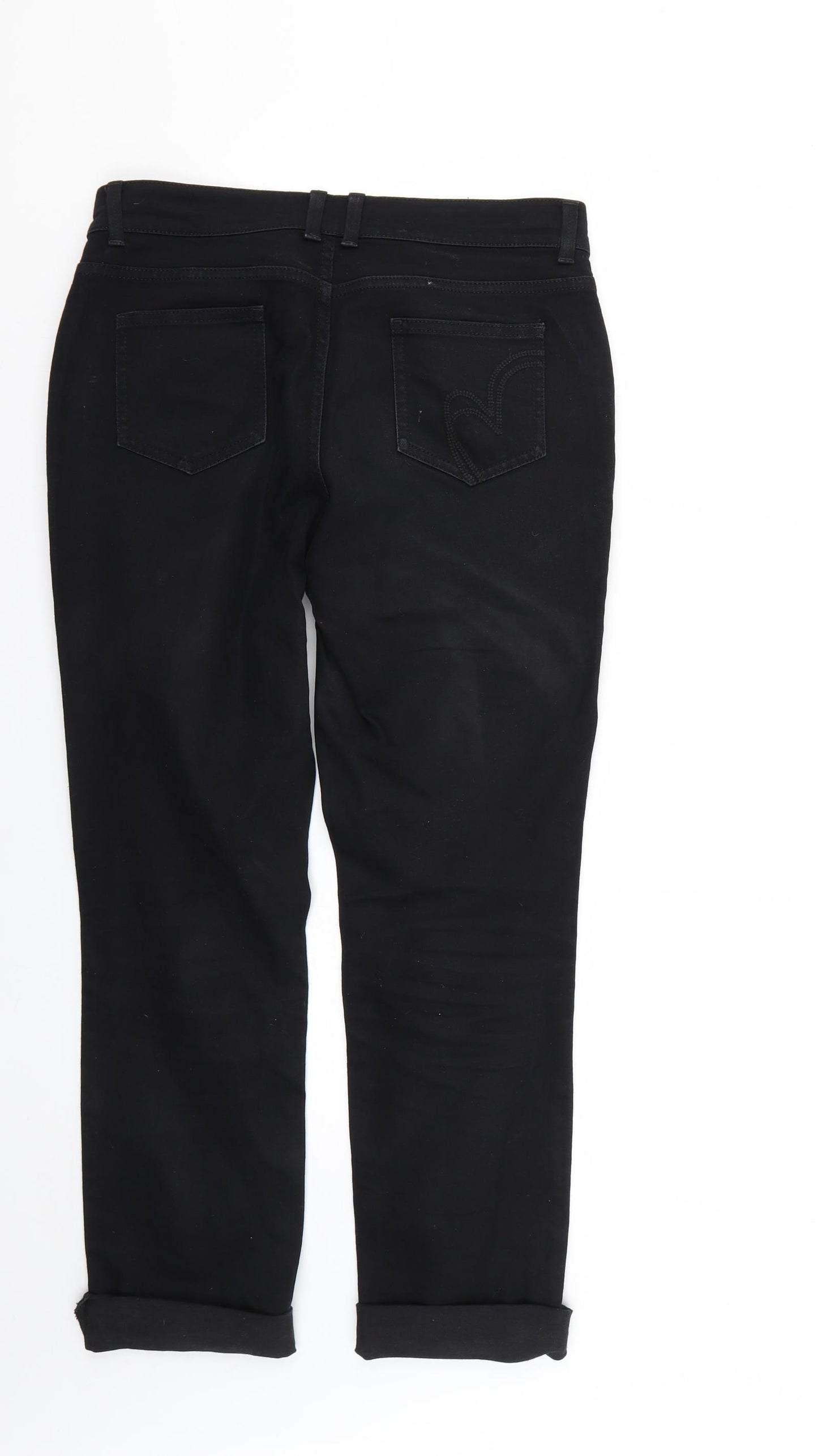 Per Una Womens Black   Skinny Jeans Size 12 L26 in