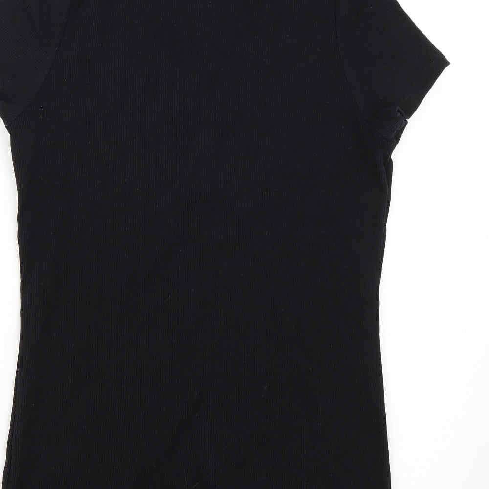 Marks and Spencer Womens Black   Basic Blouse Size 16