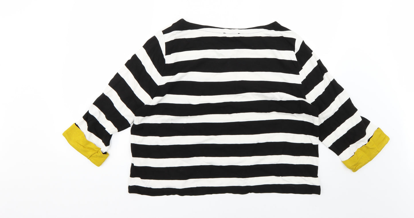 F&F Womens Multicoloured Striped  Pullover Jumper Size 20
