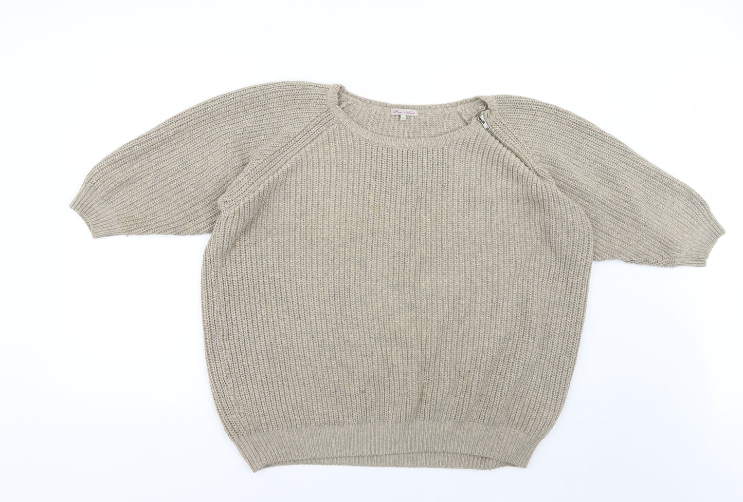 River Island Womens Beige   Pullover Jumper Size 12