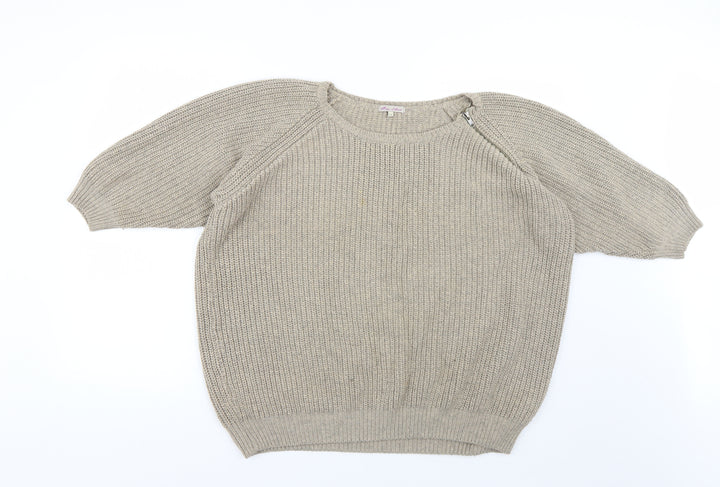River Island Womens Beige   Pullover Jumper Size 12