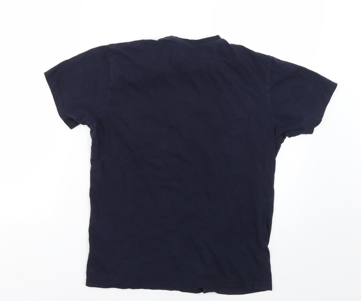 Primark Mens Blue Geometric   T-Shirt Size XS