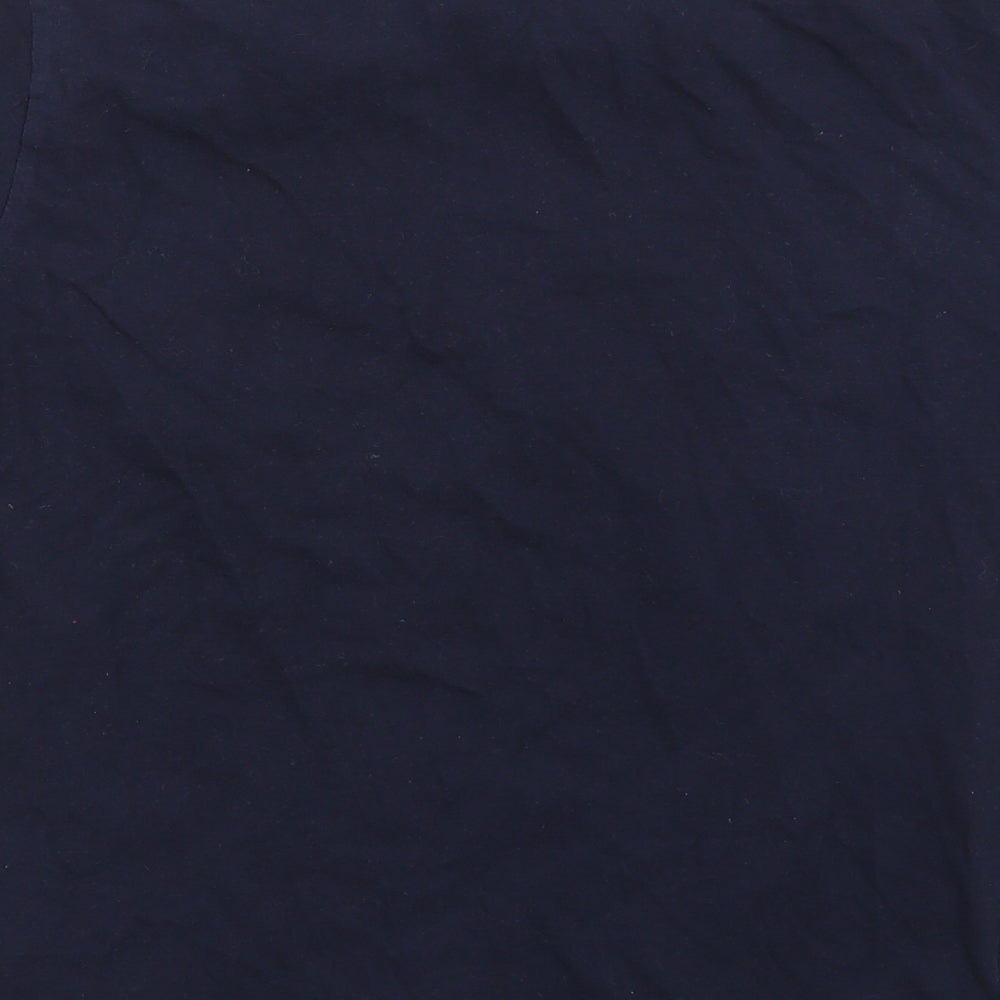 Primark Mens Blue Geometric   T-Shirt Size XS