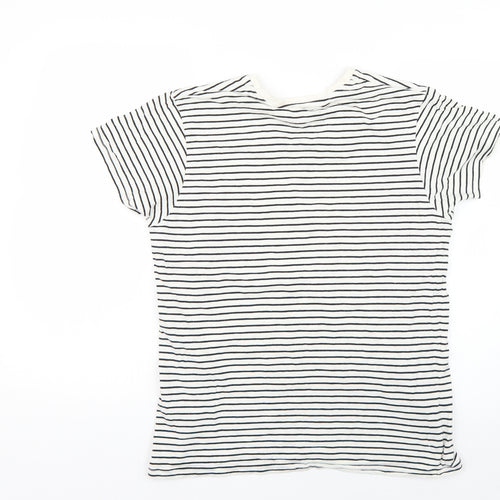 Cedar Wood State Mens Multicoloured Striped   T-Shirt Size M