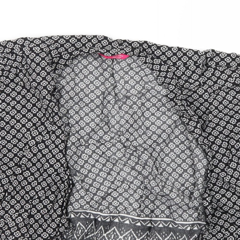 yd Girls Multicoloured Floral  Cardigan Jumper Size 9-10 Years