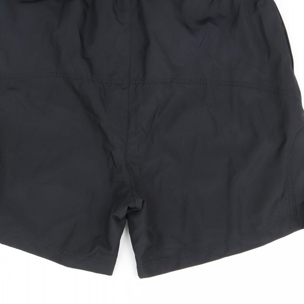 Oasics Mens Black   Sweat Shorts Size 2XL