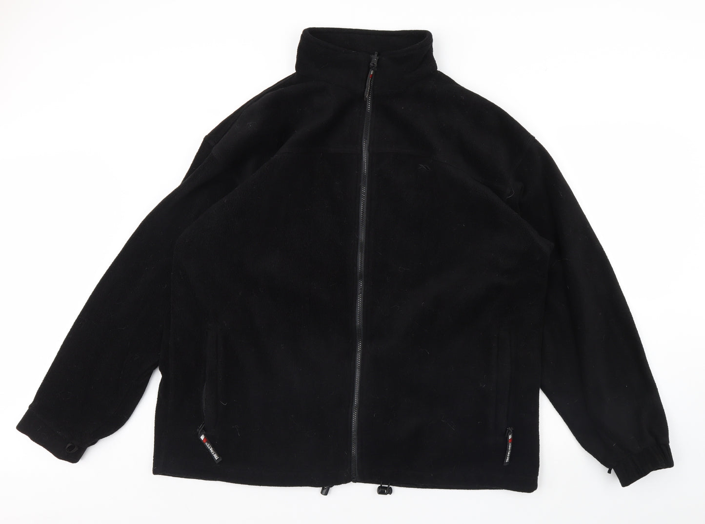 Trespass Mens Black  Fleece Jacket  Size 2XL