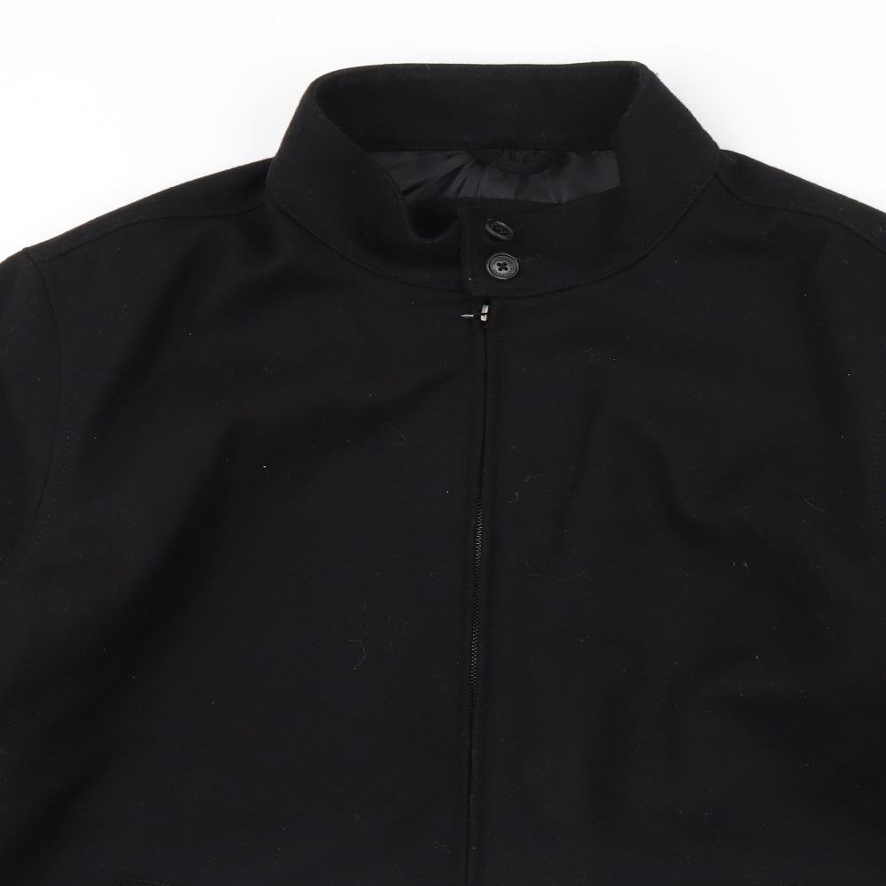 Lands' End Mens Black   Jacket  Size XL