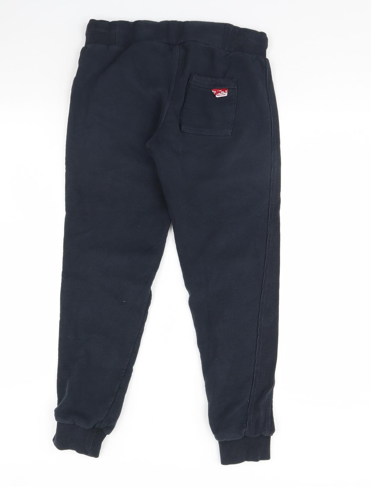 superdr Womens Blue   Jogger Trousers Size M L28 in