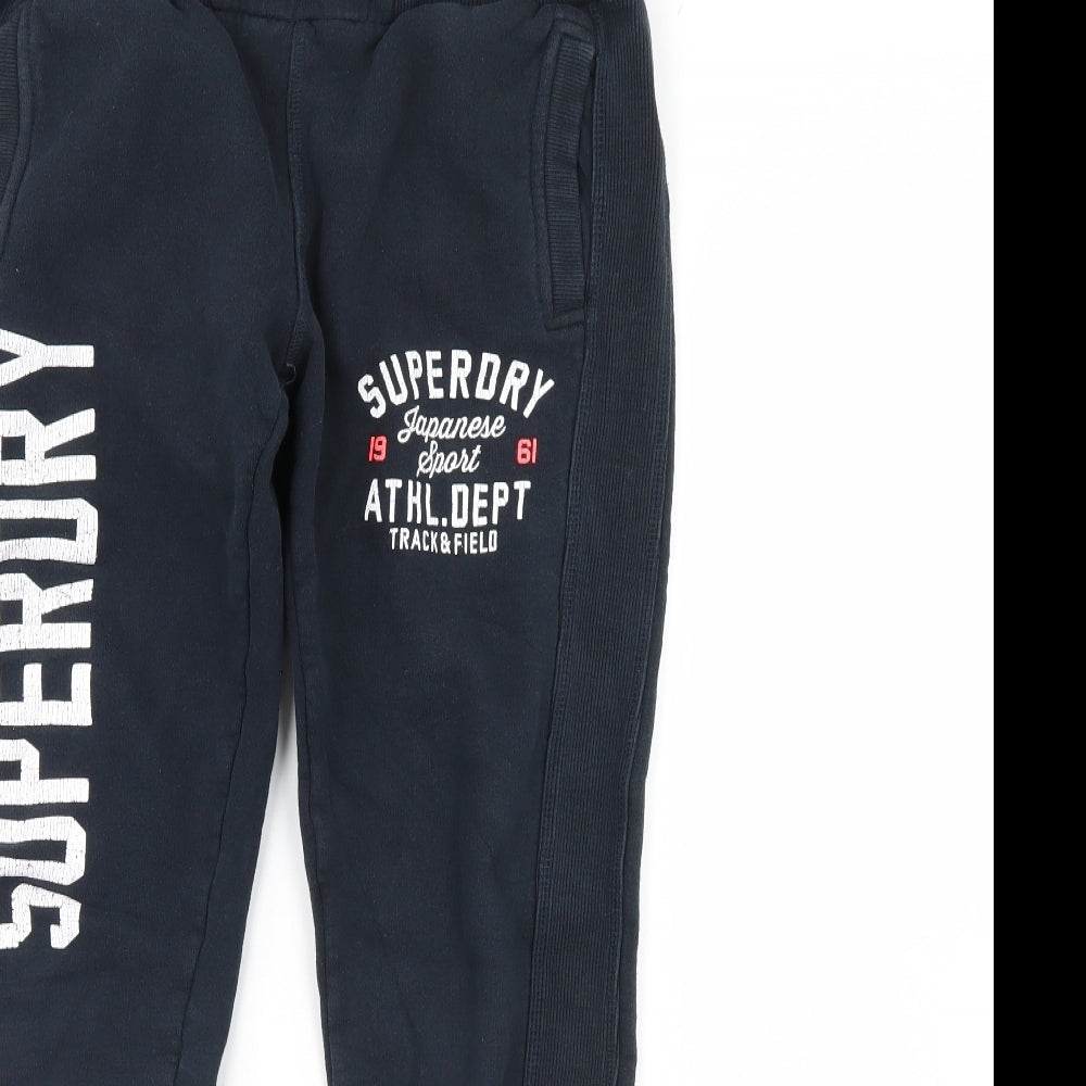 superdr Womens Blue   Jogger Trousers Size M L28 in