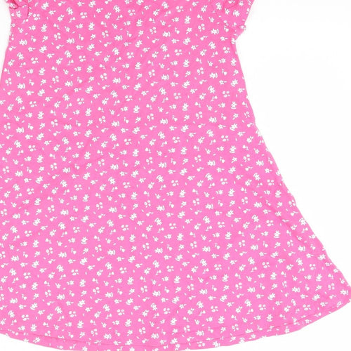 F&F Girls Pink Floral  Mini  Size 9 Years