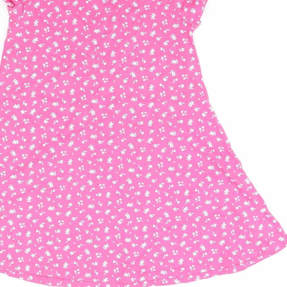 F&F Girls Pink Floral  Mini  Size 9 Years