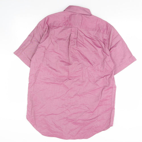 M&S Mens Purple    Dress Shirt Size 16