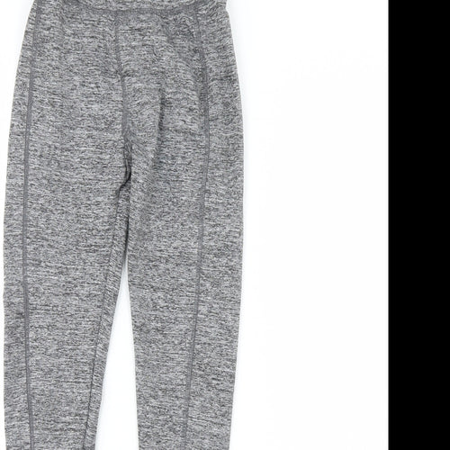 New Look Womens Grey   Compression Leggings Size XS L28 in