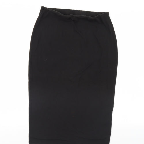 Dorothy Perkins Womens Black   Straight & Pencil Skirt Size 14