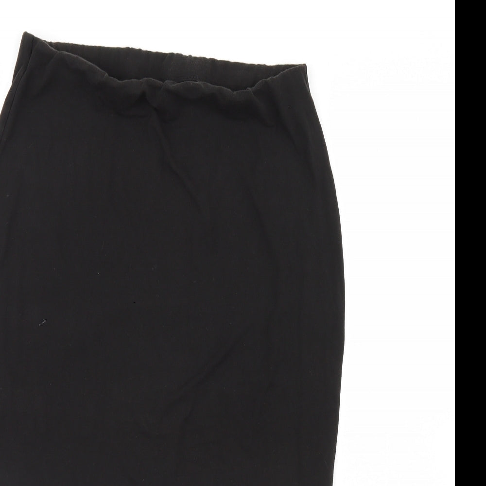 Dorothy Perkins Womens Black   Straight & Pencil Skirt Size 14