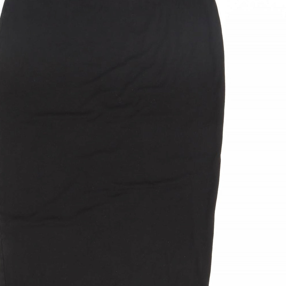 Dorothy Perkins Womens Black   Straight & Pencil Skirt Size 14