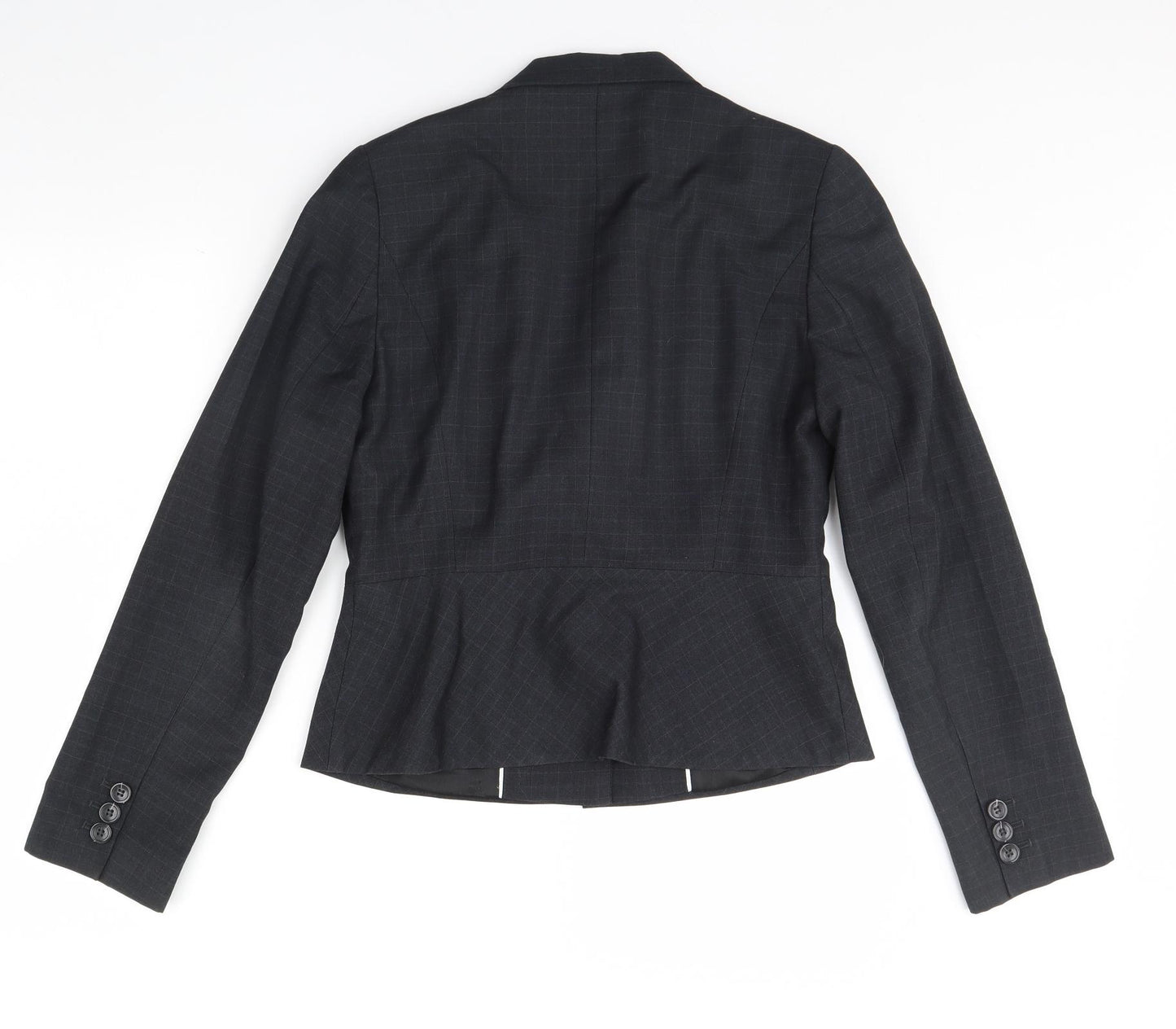 Dorothy Perkins Womens Black   Jacket Blazer Size 12  - Shoulder Pads