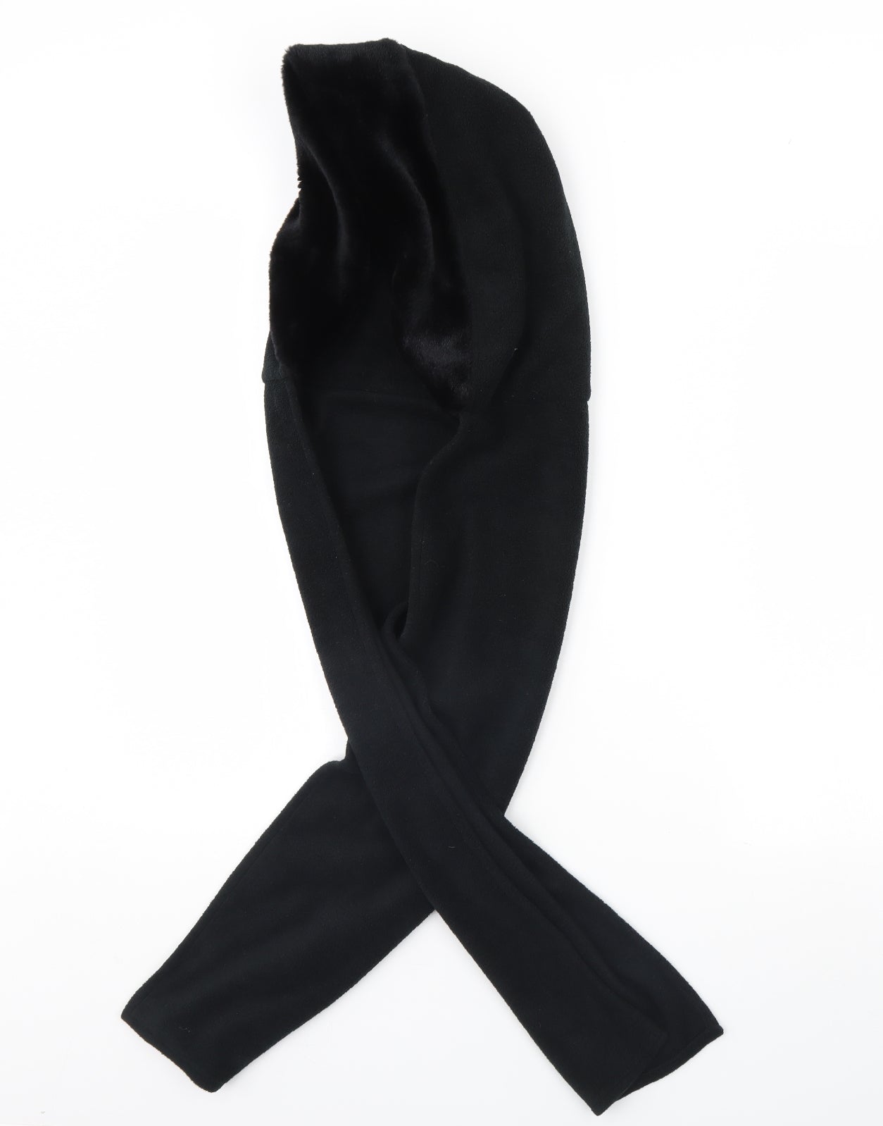 Preworn Womens Black    Scarf   - Snood
