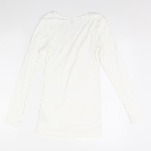 F&F Womens White   Basic Blouse Size S